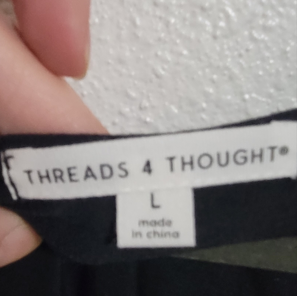 NWT Threads 4 Thought high low sfront shark bite hem size large - Picture 5 of 9